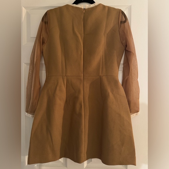 3D EMBROIDERED SHORT DRESS - Picture 4 of 4